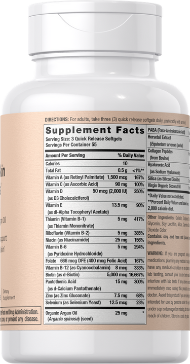 Hair, Skin and Nails | 165 Softgels