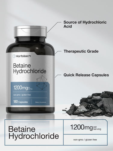 Betaine 1200mg per serving | 180 Capsules