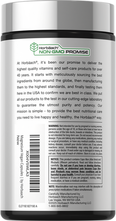 View 3 Magnesio 230 mg | 200 Cápsulas