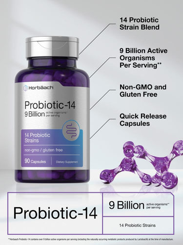 Probiotics 9 Billion CFU | 90 Capsules