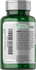 Green bottle of supplements with label and barcode