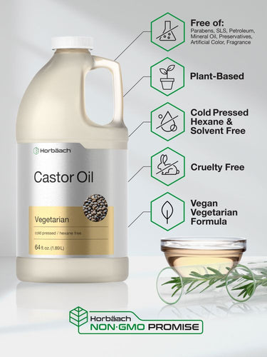 Castor Oil | 64oz Liquid