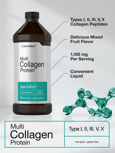 Multi Collagen Protein | 16oz Liquid