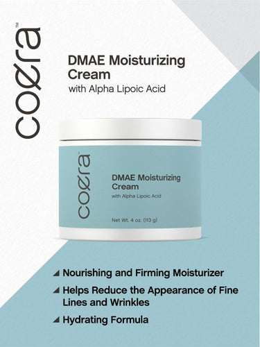 DMAE Moisturizing Cream with Alpha Lipoic Acid | 4oz Cream