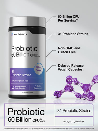 View 4 Probiotics 60 Billion CFU | 60 Capsules
