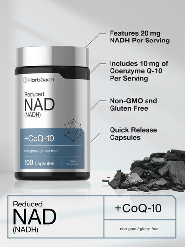 View 4 NADH CoQ10 Supplement | 20 mg