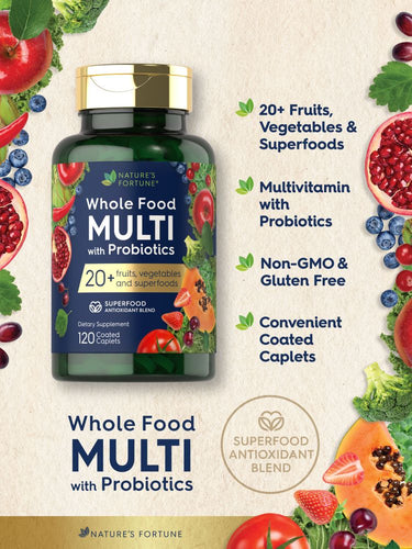 Whole Food Multivitamin | 120 Caplets