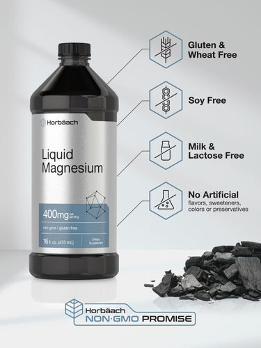 Magnesium 400mg | 16oz Liquid
