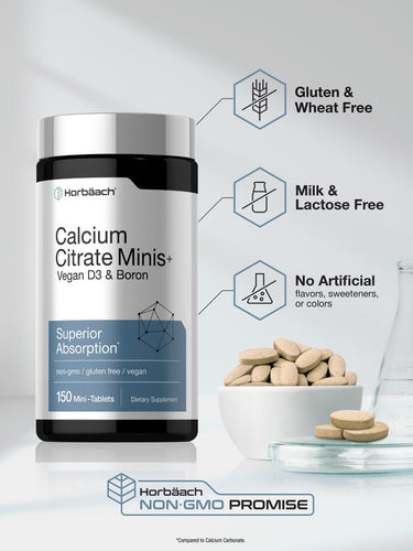 View 5 Calcium Citrate with Vitamin D3 | 150 Tablets