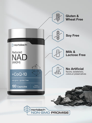View 5 NADH CoQ10 Supplement | 20 mg