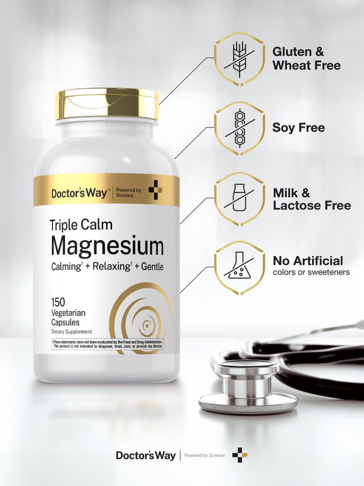 Doctor's Way Triple Magnesium Complex | 150 Capsules