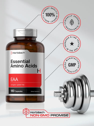 Essential Amino Acids | 180 Capsules