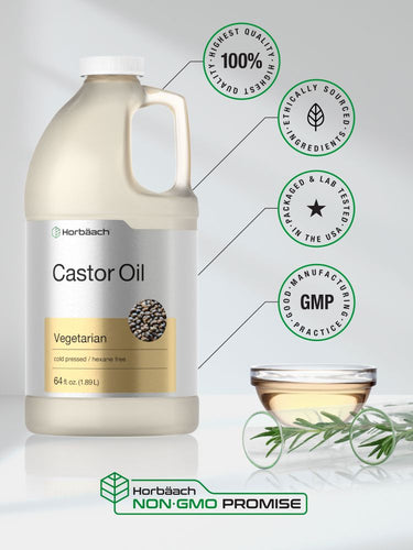 Castor Oil | 64oz Liquid