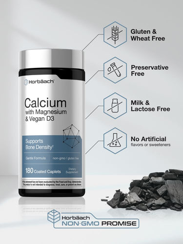 View 5 Calcium Magnesium D3 | 180 Coated Caplets