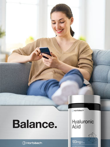 View 6 Complément d'Acide Hyaluronique 100mg | 120 Capsules