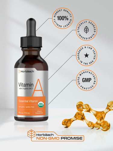 Vitamin A  | 4oz Liquid Drops