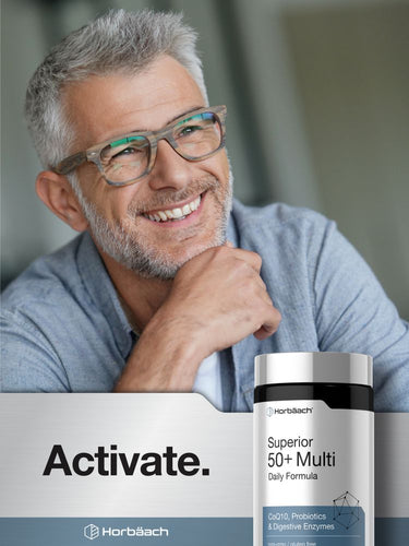 View 6 Multivitamin for Men and Women Over 50 | 120 Vegan Caplets