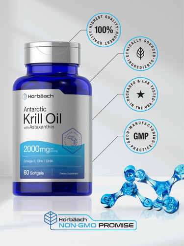 View 6 Krillöl 2000mg pro Portion | 60 Weichkapseln