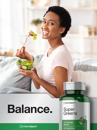 Super Greens with Probiotics | 150 Caplets