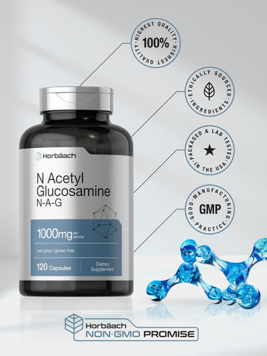 N-Acetyl Glucosamine 1000mg | 120 Capsules