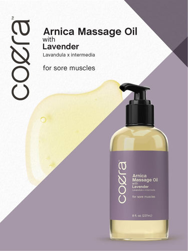 Arnica Massage Oil with Lavender | 8oz Liquid