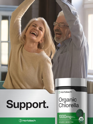 View 6 Organic Chlorella Tablets 1000mg
