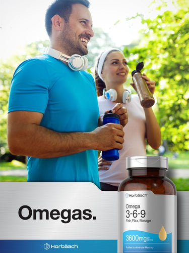 Fish Oil Omega 3-6-9 3600mg per serving | 240 Softgels