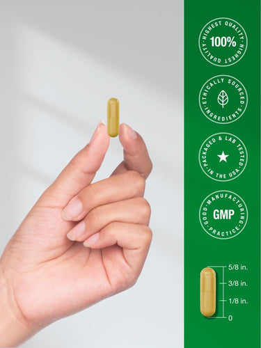 View 7 Berberine Complex Supplement | 60 Vegan Capsules