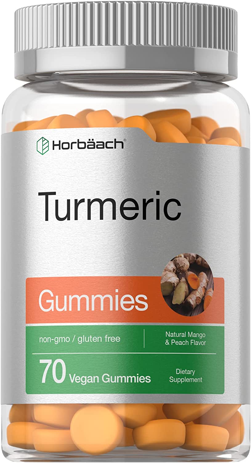 Turmeric Curcumin with Ginger | 70 Gummies