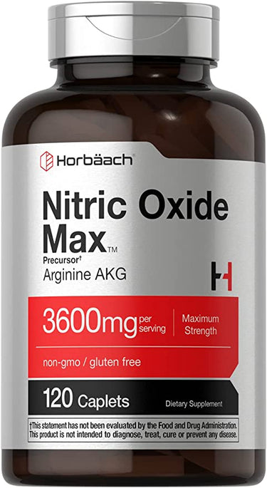 Nitric Oxide Booster 3600mg | 120 Caplets