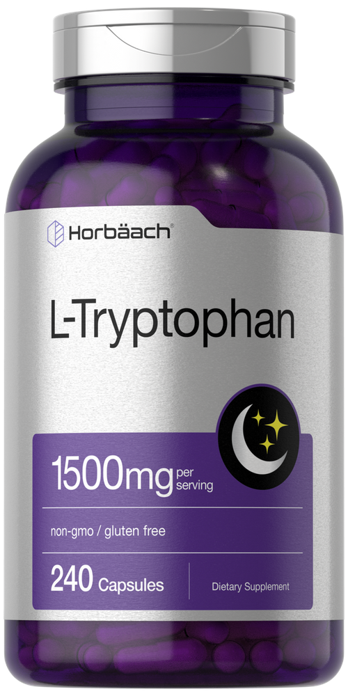 L-Tryptophan 1500mg | 240 Capsules
