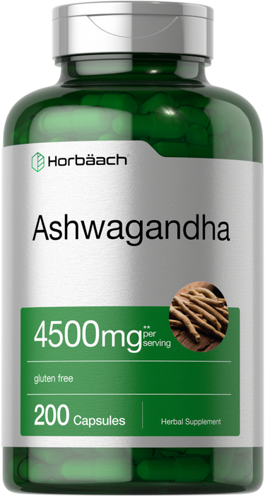 Ashwagandha 4500mg with Black Pepper | 200 Capsules