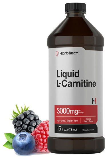 Liquid L-Carnitine 3000mg | 16oz | Berry Flavor