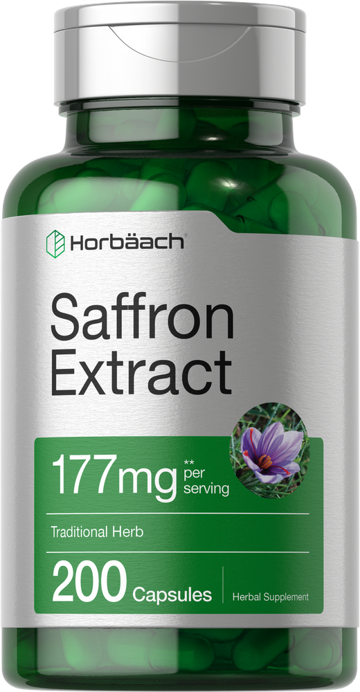 Saffron Extract 177mg | 200 Capsules