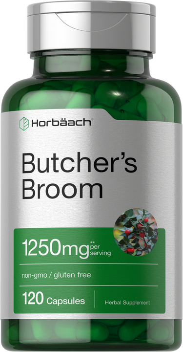 Butchers Broom Extract 1250mg | 120 Capsules