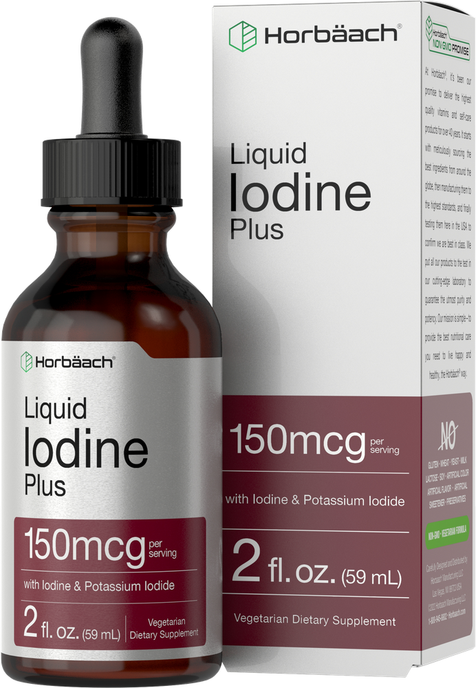 Iodine Drops 150mcg | 2oz Liquid