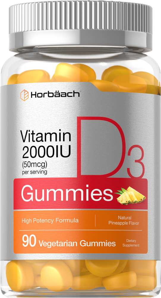 Vitamin D3 2000IU | 90 Gummies