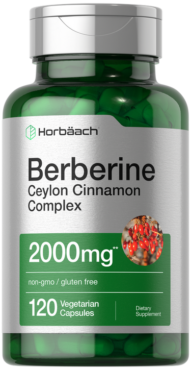 Berberine Plus Ceylon Cinnamon 2000mg | 120  Capsules