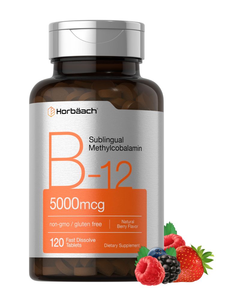 B12 Methylcobalamin 5000mcg | 120 Sublingual Tablets