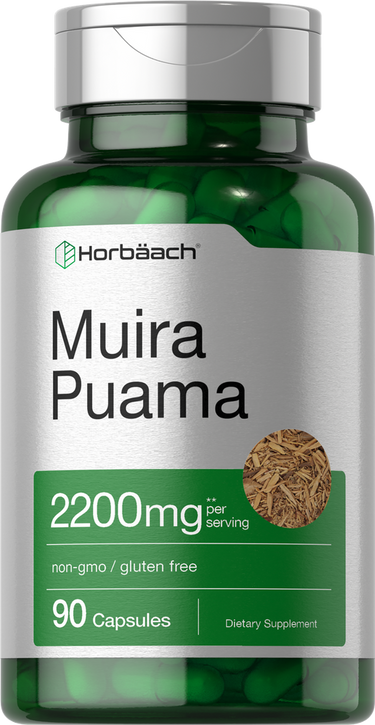 Muira Puama 2200mg | 90 Capsules
