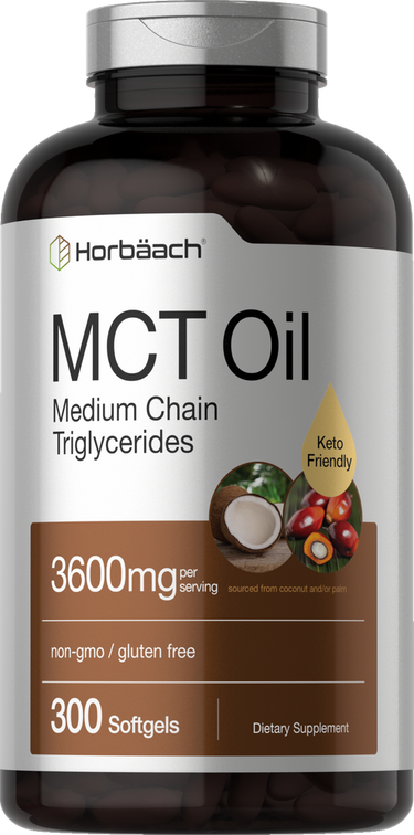 MCT Oil 3600mg | 300 Softgels