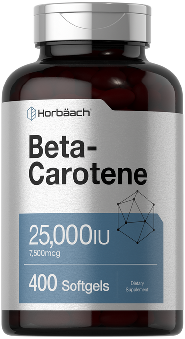 Beta Carotene 25000 IU | 400 Softgels