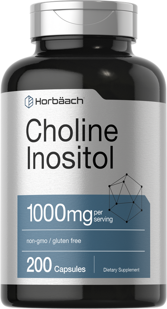 Choline Inositol 1000mg | 200 Capsules