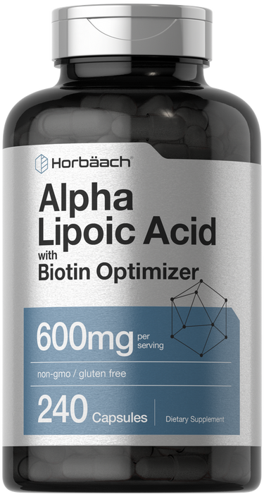 Alpha Lipoic Acid 600mg | 240 Capsules