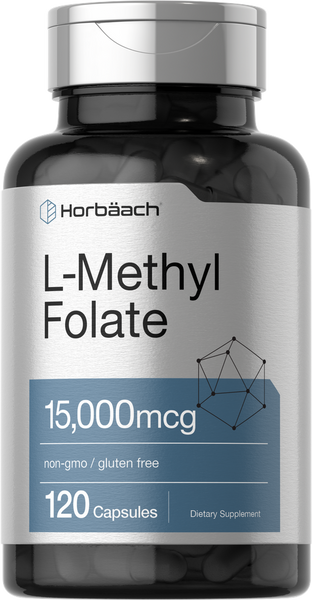 L'Herboflore レルボフロール　15000円相当 L-Methylfolate 15000mcg | 120 Capsules