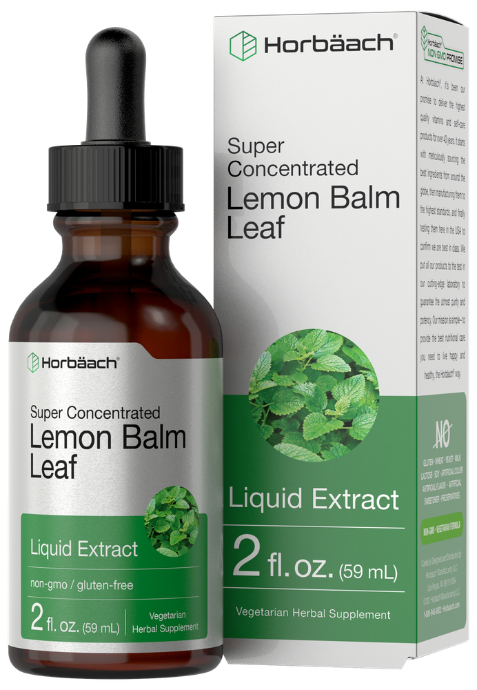 Lemon Balm Leaf Extract | 2oz Liquid