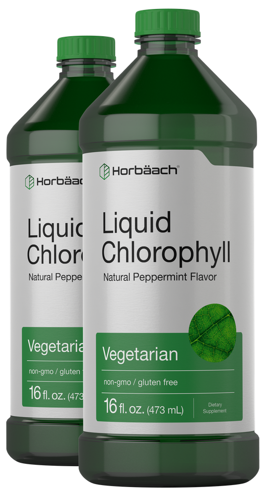 Liquid Chlorophyll 100mg | 32 oz (2 x 16 oz Bottles)