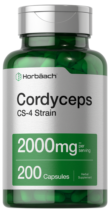 Cordyceps Sinesis Mushroom 2000mg | 200 Capsules