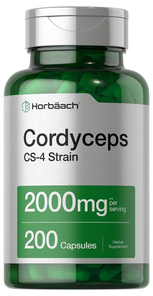 Cordyceps Sinesis Mushroom 2000mg | 200 Capsules