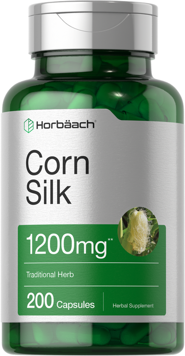 Corn Silk Extract 1200mg | 200 Capsules